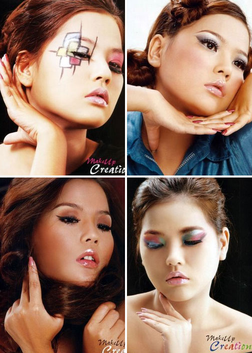 ... Makeup Fashion with Sandi Myint Lwin - sandi-myint-lwain-makeup